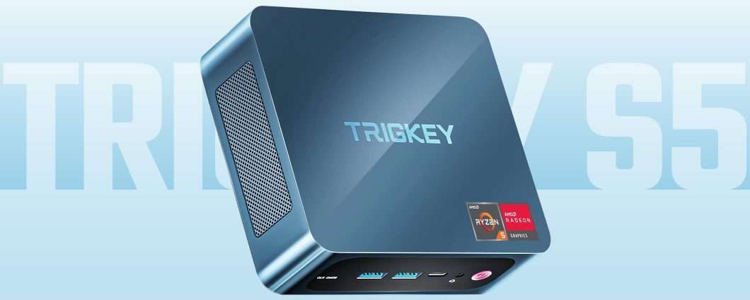 TRIGKEY S5 è il Mini PC che vuoi: doppio sconto col coupon
