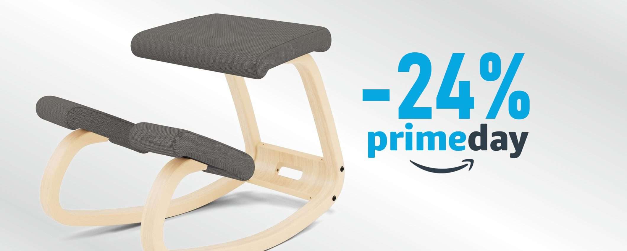 Prime Day, offerta salva-schiena per chi lavora al PC