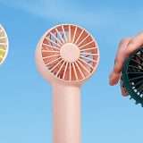 Ventilatore portatile USB a 3 velocità: doppio sconto Amazon