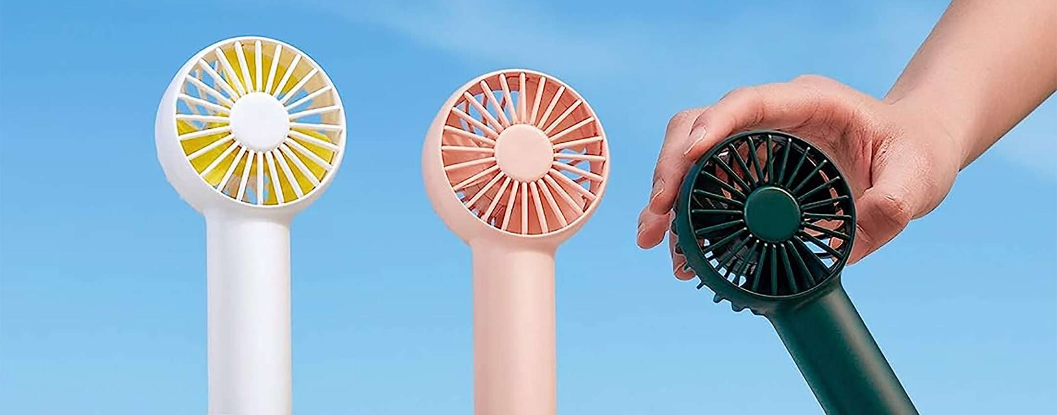 Ventilatore Portatile TOPK K52 4 Pollici USB – 3 Velocità, Silenzioso – Per Casa, Ufficio E Campeggio