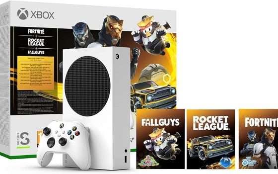 Xbox Series S bundle Gilded Hunter a soli 239€ e la ricevete prima di Natale!