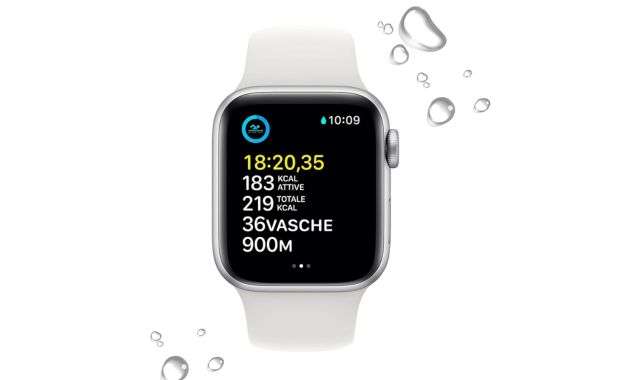 Apple Watch SE 2 nuoto