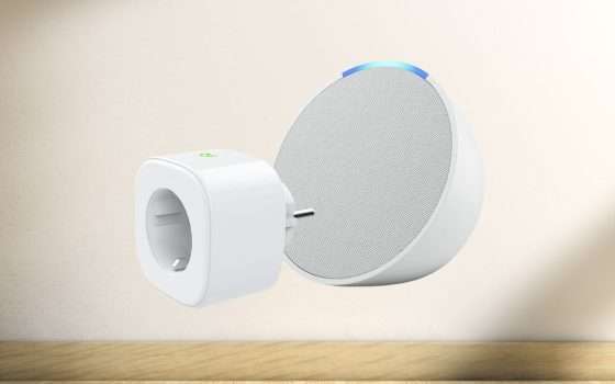 Echo Pop con presa Smart Meross in SUPER OFFERTA su Amazon (-60%)