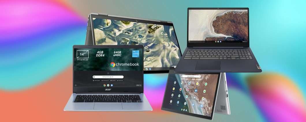 Su Amazon è la Chromebook Week: 4 prodotti IMPERDIBILI