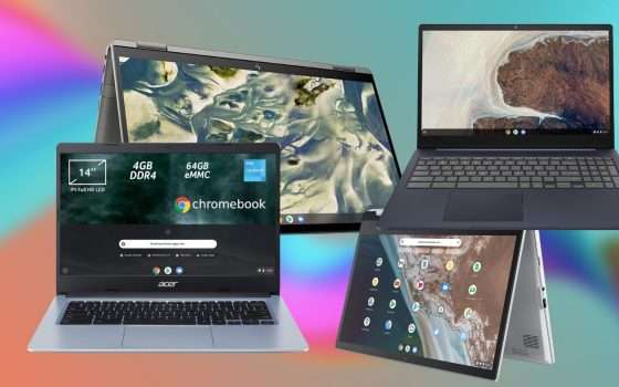 Su Amazon è la Chromebook Week: 4 prodotti IMPERDIBILI