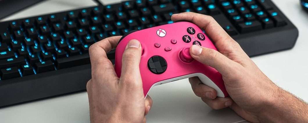 Controller ufficiale Xbox in OFFERTA nella colorazione Deep Pink (-20%)