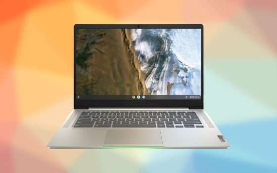 Lenovo IdeaPad 5: splendido Chromebook in super OFFERTA Amazon (-28%)