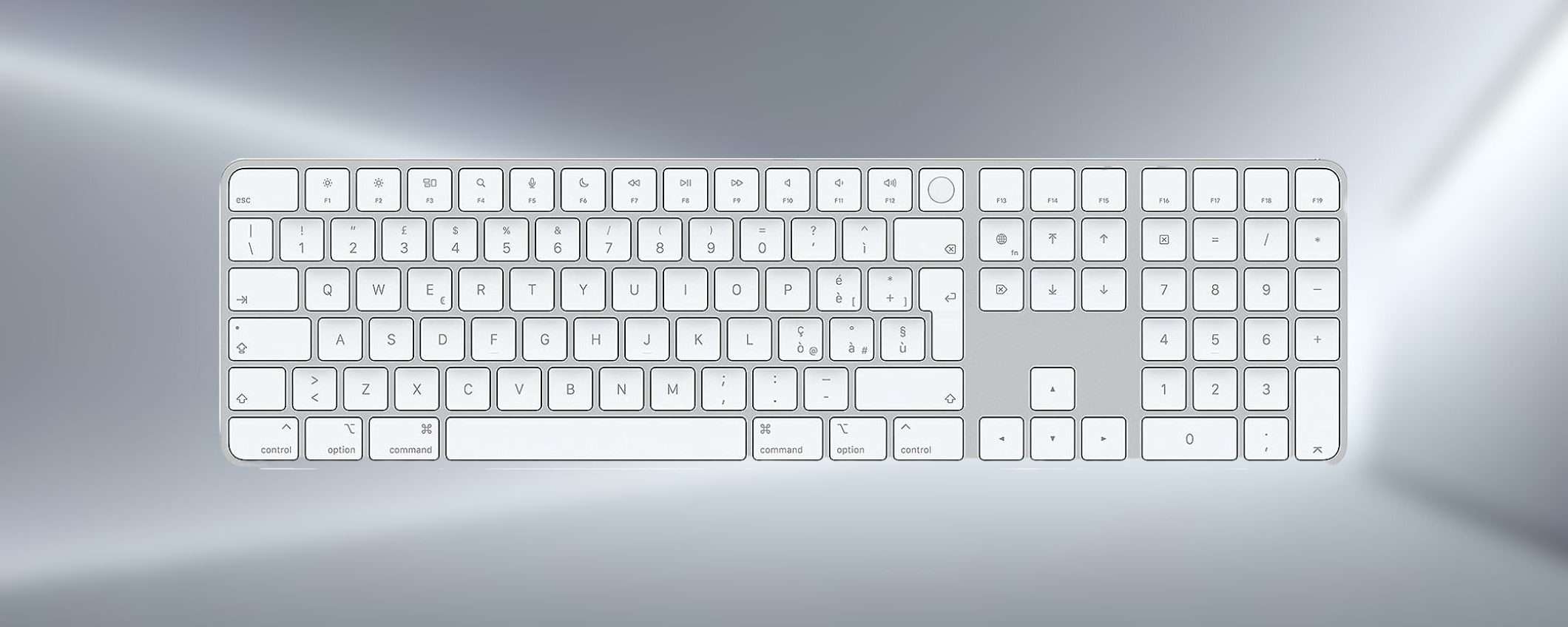 Apple Magic Keyboard: la versione con Touch ID e tastierino numerico al suo MINIMO STORICO