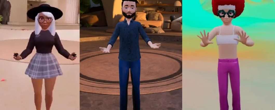 Meta aggiunge le gambe agli avatar in Horizon Home