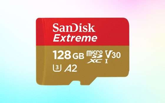 MicroSD 128GB velocissima ad un prezzo SHOCK su Amazon (-51%)