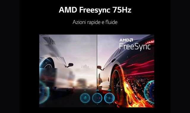 Monitor LG AMD Freesync 75Hz