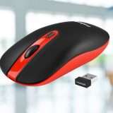 Mouse wireless ricaricabile: silenziosissimo ed economico (16€)