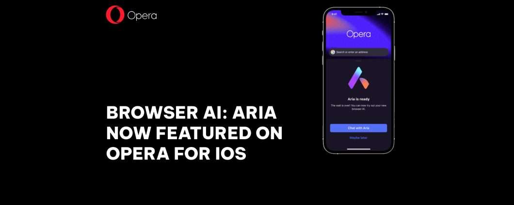 Opera Aria: IA disponibile anche nell'app iOS