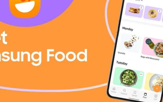 Samsung Food: ricette con intelligenza artificiale
