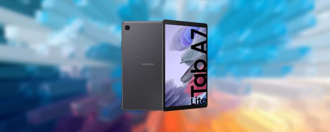 Samsung Galaxy Tab A7 Lite: la versione con 4/64GB in grande offerta su Amazon