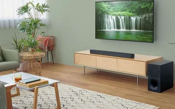 Soundbar Sony 330W: SPETTACOLARE SCONTO di Amazon (-33%)