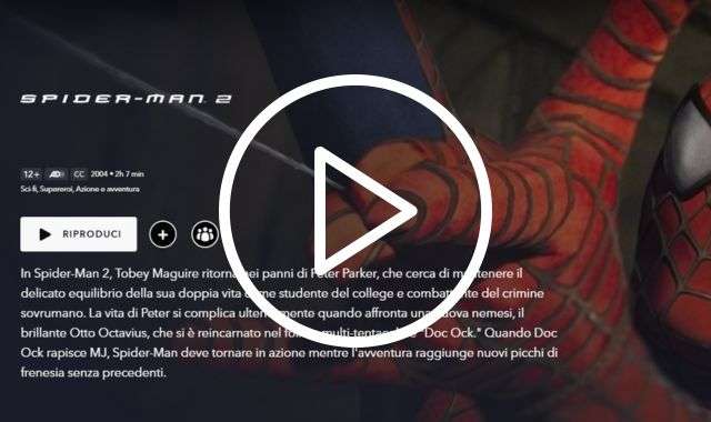 Spider-Man 2 streaming Disney Plus