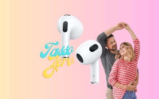 Apple AirPods 3: SUPER SCONTO Amazon e Tasso Zero