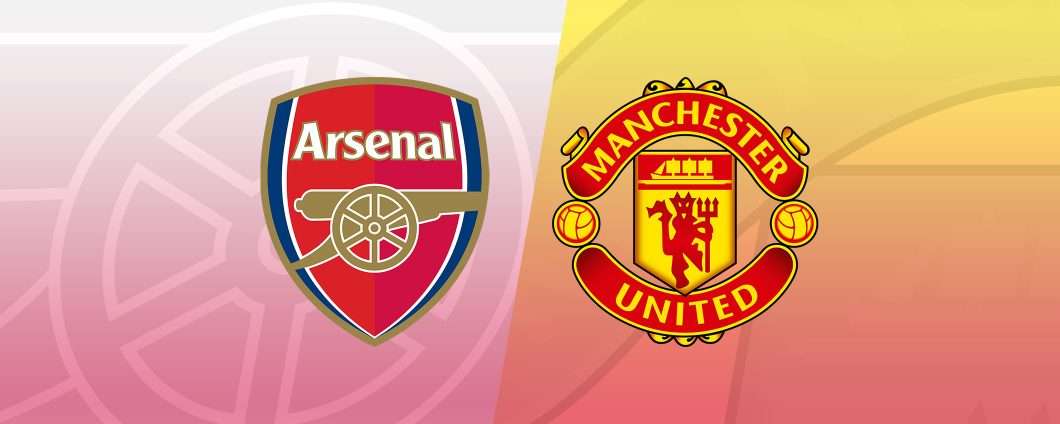Come vedere Arsenal-Manchester United in  streaming