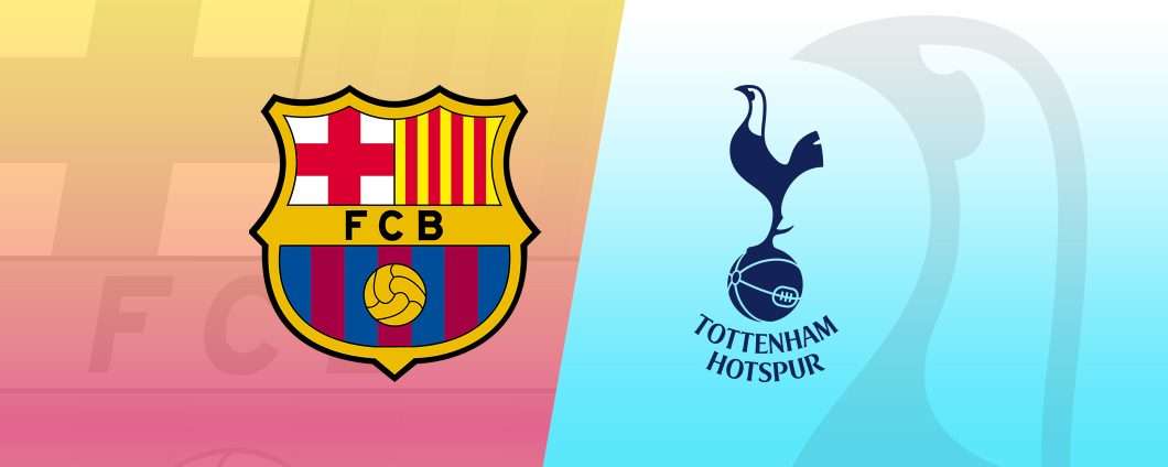 Come vedere Barcellona-Tottenham in streaming