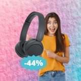 Cuffie Sony WH-CH520: MEGA sconto del 44% su Amazon