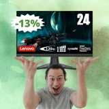 Monitor da Gaming Lenovo da 24