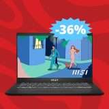 MSI Modern 14: qualità premium in MEGA sconto