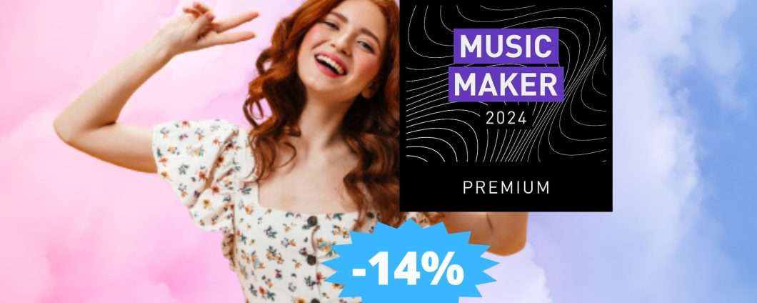 Music Maker 2024 Premium: finalmente in SCONTO