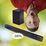 Soundbar LG: tanta potenza in MEGA sconto (-30%)