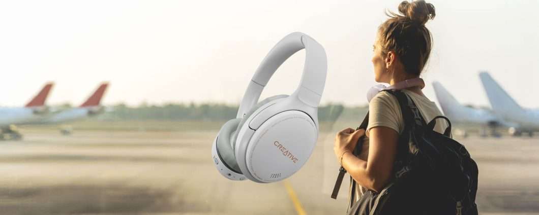 Cuffie Creative Over-Ear Wireless: -35%  +Coupon 31€