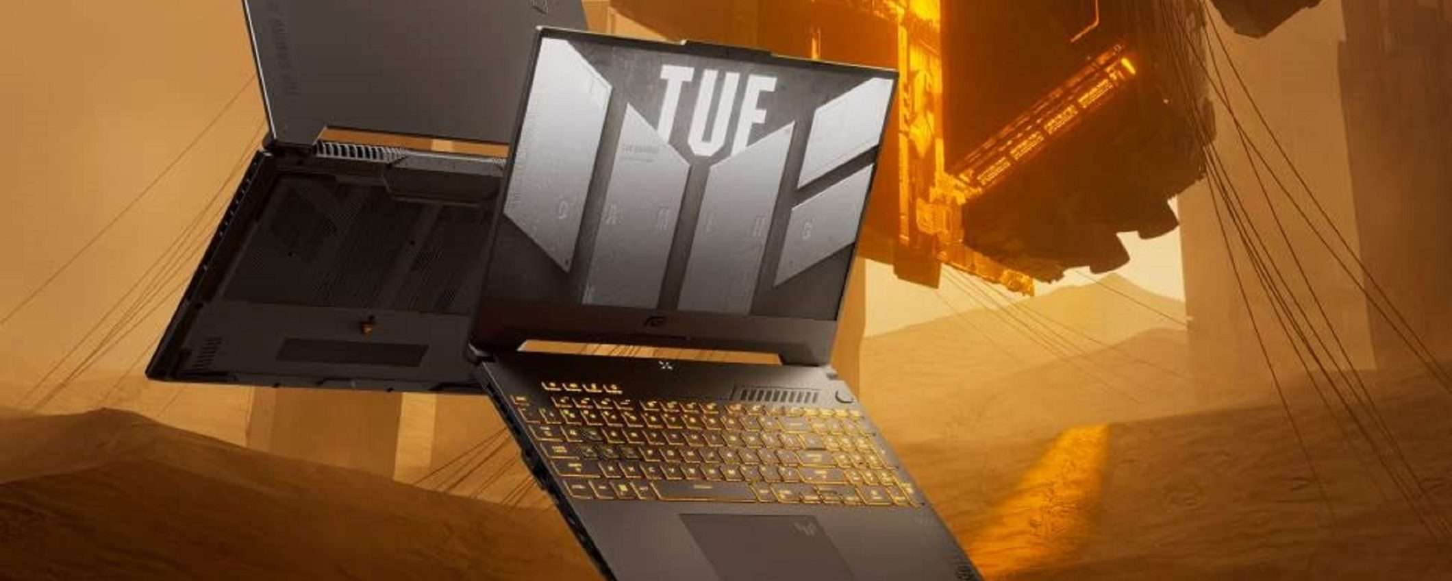 Laptop da gaming ASUS TUF F15: caratteristiche da TOP DI GAMMA a un prezzo SUPER