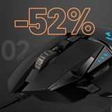 Mouse Gaming Logitech G502 HERO al 52% di SCONTO