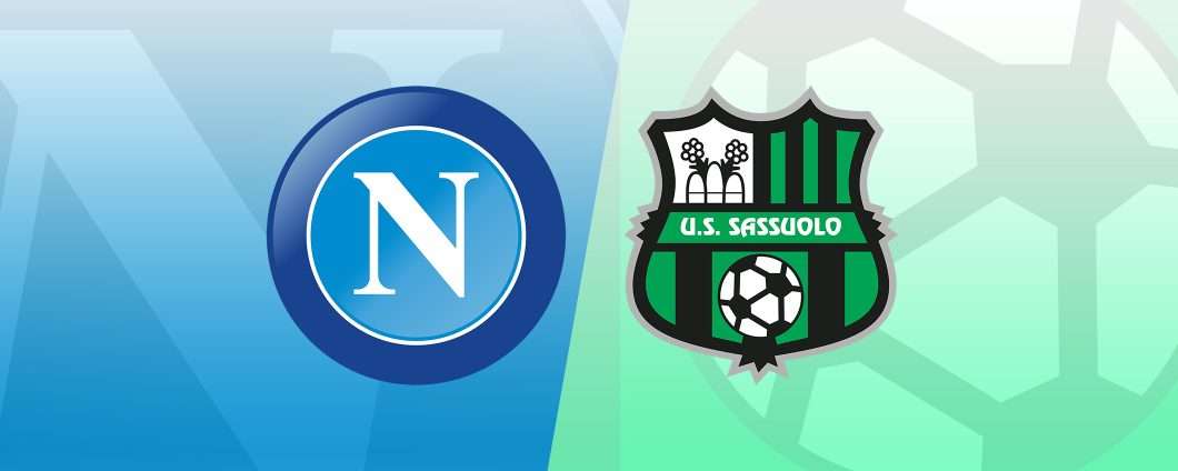 Come vedere Napoli-Sassuolo in diretta streaming