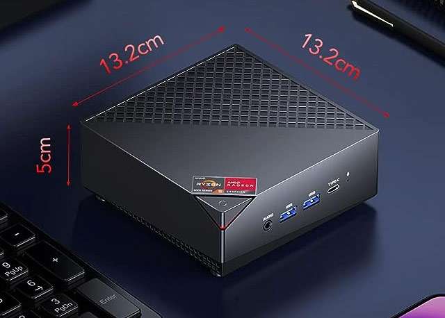 NiPoGi AM06 PRO: il design del Mini PC