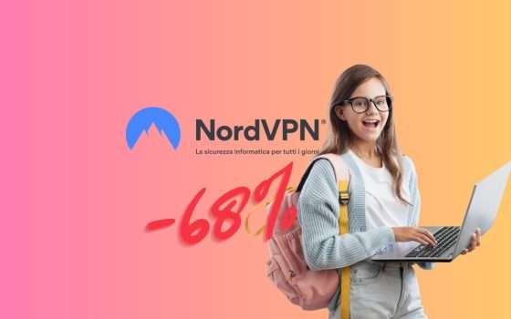 NordVPN Back to School: approfitta subito del -68% di SCONTO