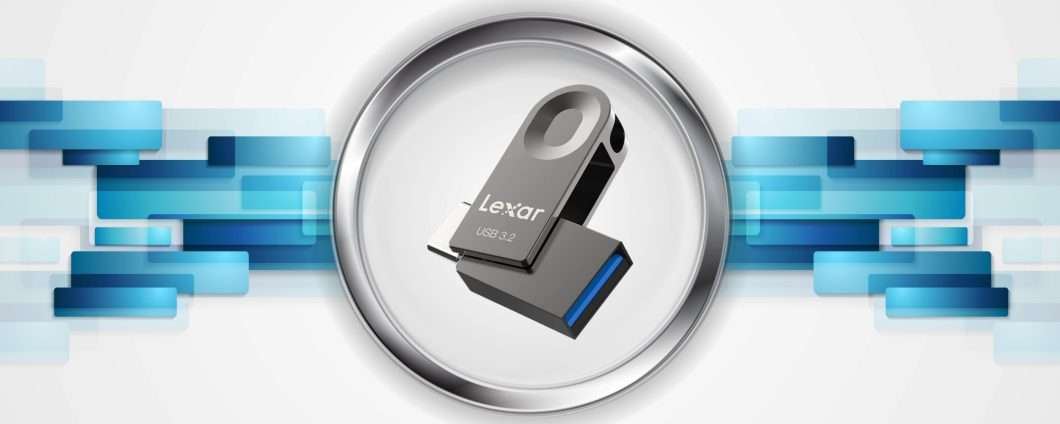 Pen Drive 2 in 1 Lexar: USB-A e Type-C a soli 14€ su Amazon