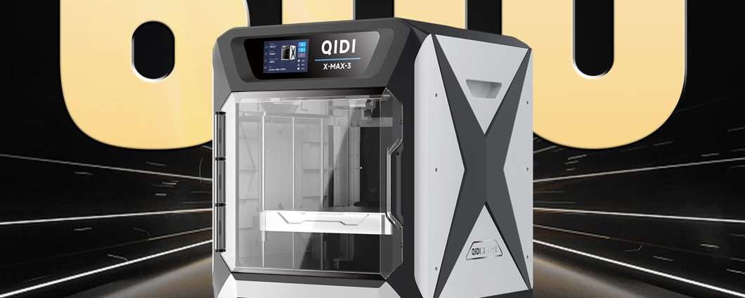 QIDI X-Max 3 e X-Plus 3: le stampanti 3D grandi e veloci