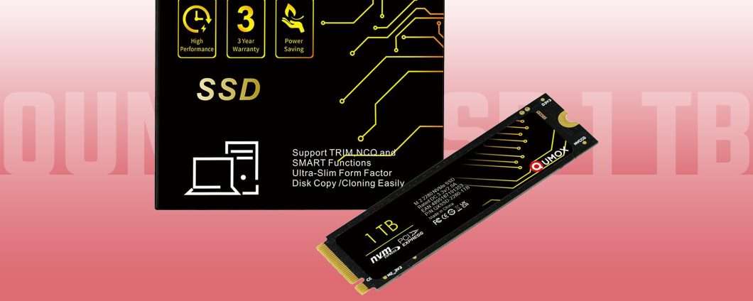 SSD PCIe da 1 TB a 30 euro: tutto vero, su Amazon
