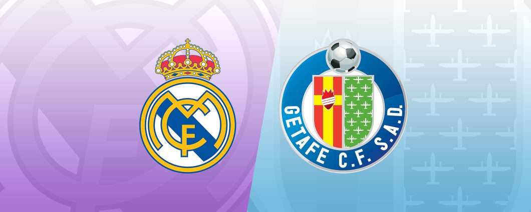 Come vedere Real Madrid-Getafe in diretta streaming