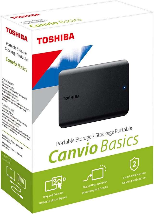 HDD Toshiba Canvio Basics