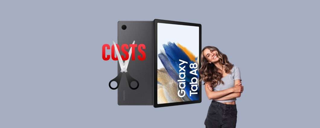 Samsung Galaxy Tab A8: alleato perfetto, prezzo low cost