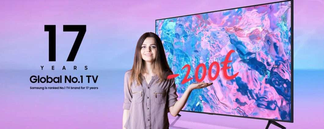 Samsung TV Crystal 4K 55