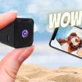 Mini telecamera 4K che tiene casa SICURA, dimensioni scandalo