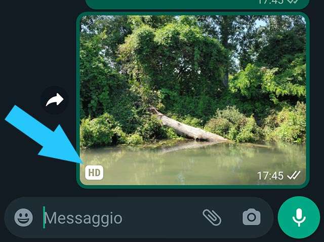 Come funziona l'invio di foto HD su WhatsApp
