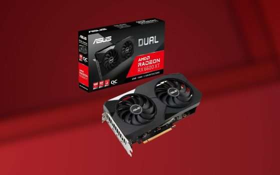 ASUS Dual AMD Radeon RX 6600 a PREZZO AFFARE su Amazon