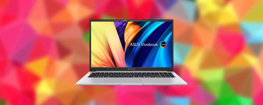 ASUS Vivabook con OLED, i7, 16GB RAM e SSD da 512GB in sconto Amazon (-100€)