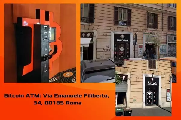ATM Bitcoin a Roma