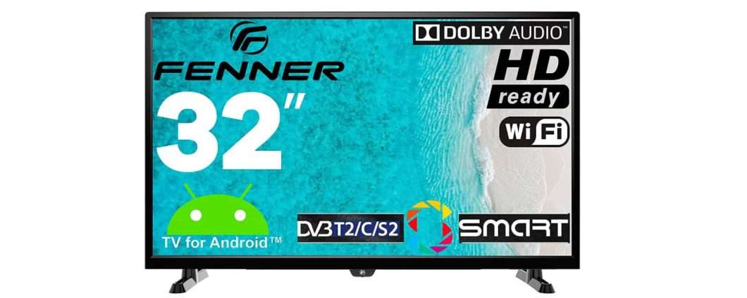 Android TV Fenner con DVB-T2 in offerta su eBay con CODICE SCONTO