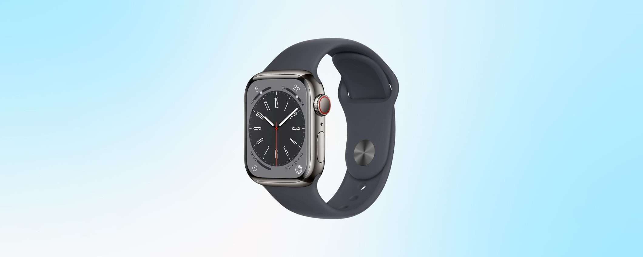 Apple Watch Series 8 GPS + Cellular in SUPER SCONTO su Amazon (-20%)