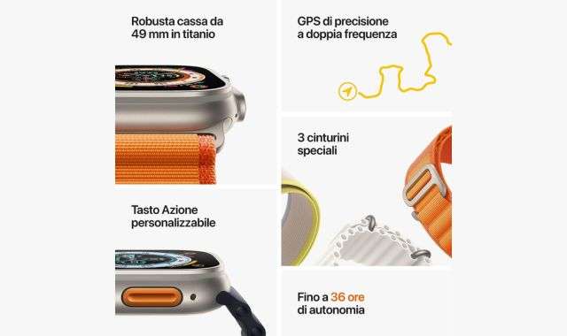 Apple Watch Ultra caratteristiche
